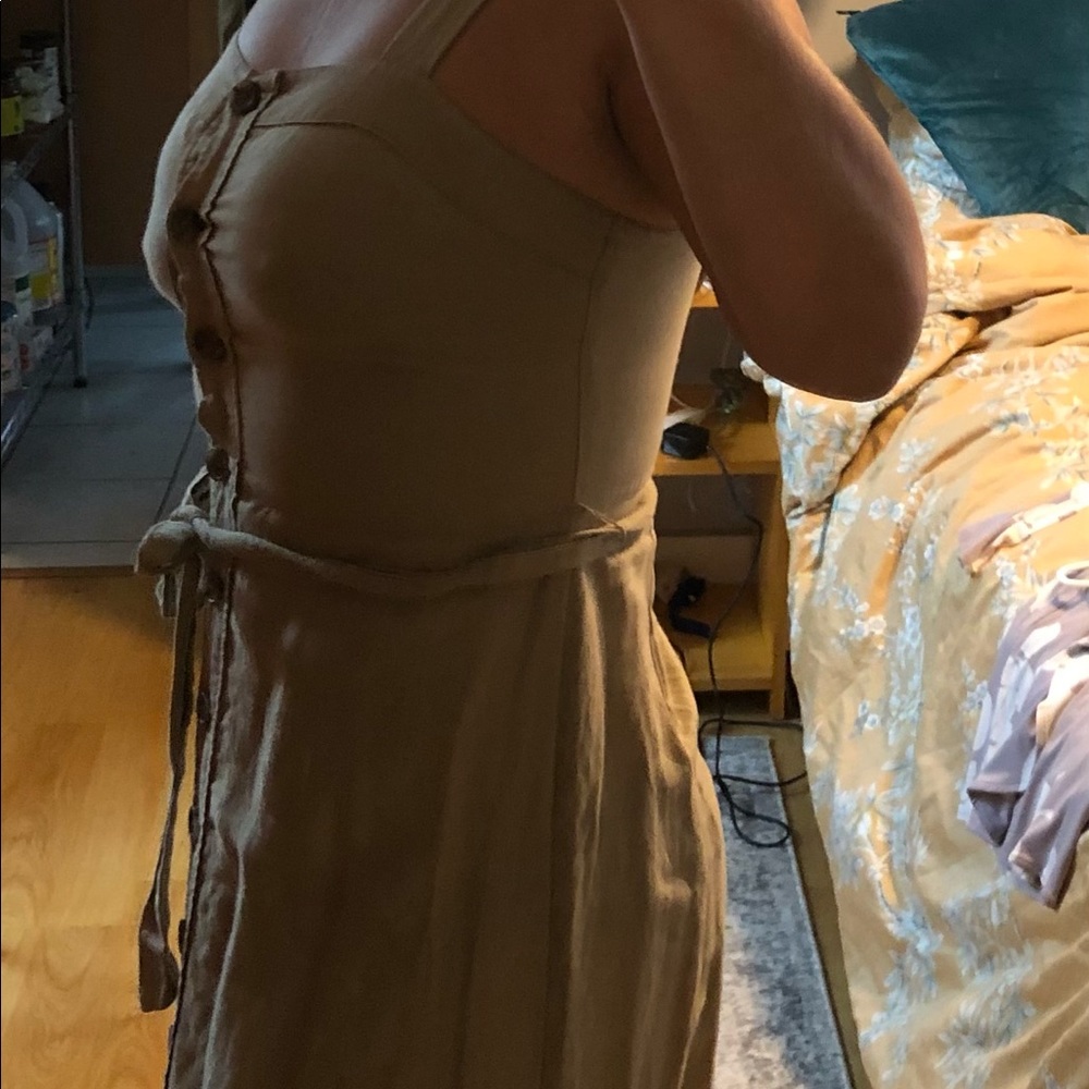 Banana Republic linen dress.